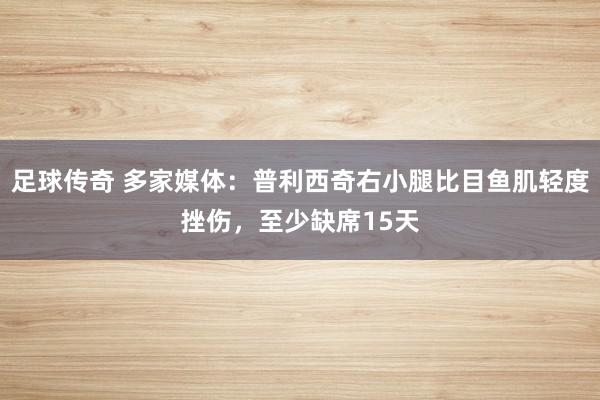 足球传奇 多家媒体：普利西奇右小腿比目鱼肌轻度挫伤，至少缺席15天