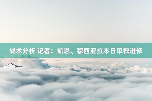 战术分析 记者：凯恩、穆西亚拉本日单独进修